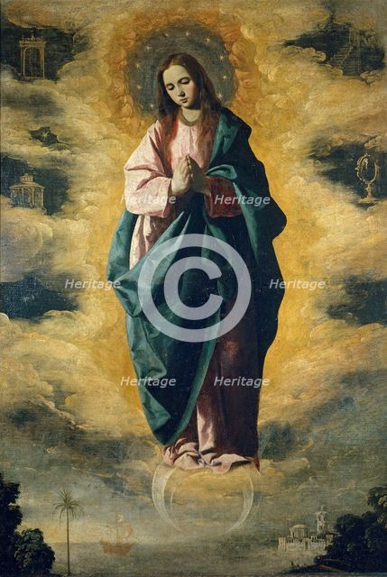 The Immaculate Conception, c1630. Creator: Francisco de Zurbaran.