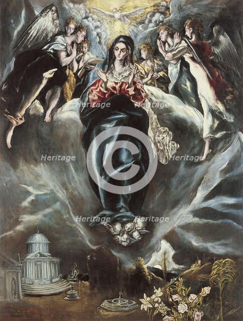 The Immaculate Conception, ca. 1608-1614. Artist: El Greco, Dominico (1541-1614)