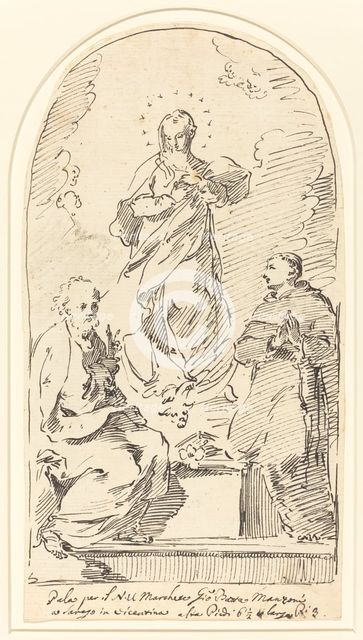 The Immaculate Conception. Creator: Pietro Antonio Novelli.