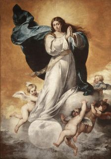 The Immaculate Conception of the Virgin, 1650. Creator: Murillo, Bartolomé Estebàn (1617-1682)