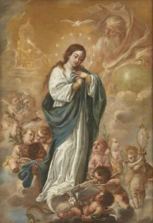 The Immaculate Conception of the Virgin, 1682. Creator: Valdés Leal, Juan de (1622-1690)