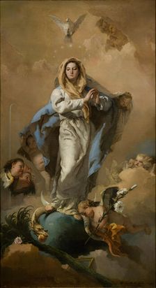 The Immaculate Conception of the Virgin, 1767-1768. Artist: Tiepolo, Giambattista (1696-1770)