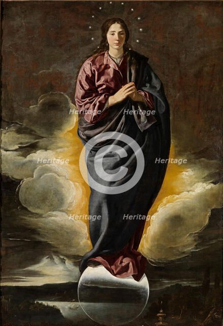 The Immaculate Conception of the Virgin, c. 1617. Creator: Velàzquez, Diego (1599-1660).