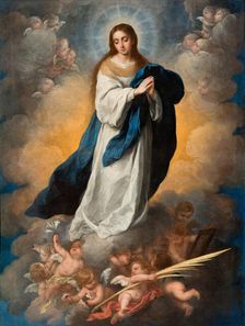The Immaculate Conception of the Virgin, c1675-1680. Creator: Murillo, Bartolomé Estebàn (1617-1682)