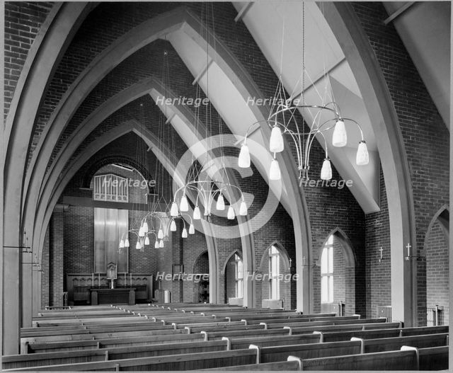 The Immaculate Heart of Mary Roman Catholic Church, Springwell Road, Sunderland, 1950-1955. Creator: Phillipson and Son.
