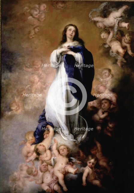 The Immaculate of Soult', by Bartolomé Esteban Murillo, 1678.