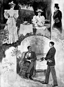 "The Importance of Being Ernest," Mr. Oscar Wilde's new play at the St. James's Theatre, 1895. Creator: George Meisenbach