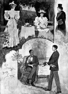 "The Importance of Being Ernest," Mr. Oscar Wilde's new play at the St. James's Theatre, 1895. Creator: George Meisenbach