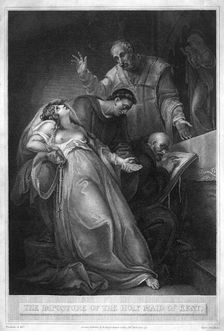 The Imposture of the Holy Maid of Kent 16th century (1796). Artist: J Taylor