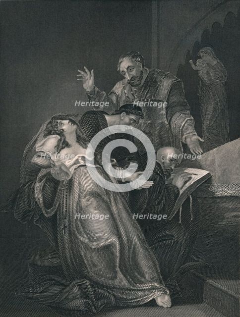 'The Imposture of the Holy Maid of Kent', 16th century, (1796), (mid 19th century). Creator: J Rogers.