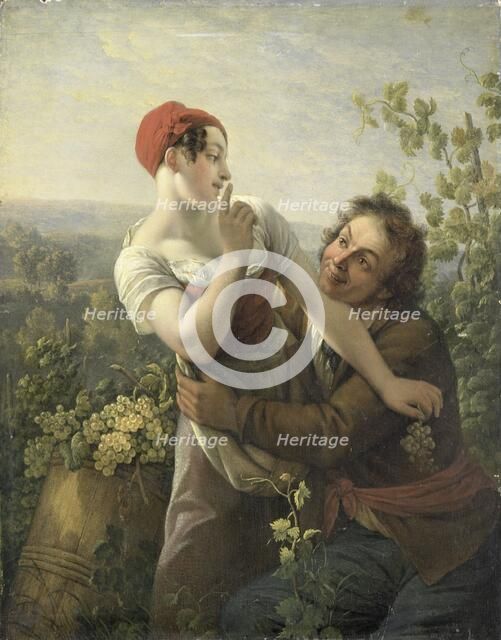 The Impassioned Grape Picker, 1817-1819. Creator: Peter Paul Joseph Noël.