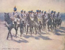 The Imperial Cadet Corps at the Durbar 1903. Artist: Mortimer L Menpes