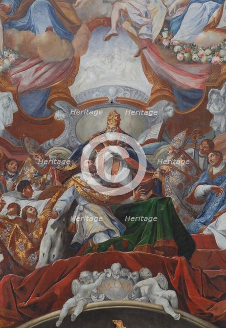 The Imperial Coronation of Charles the Great by Pope Leo III in 800, 1724.