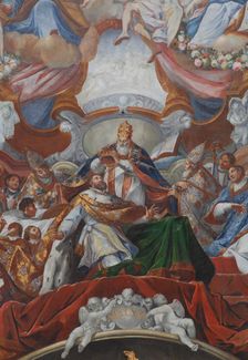 The Imperial Coronation of Charles the Great by Pope Leo III in 800, 1724