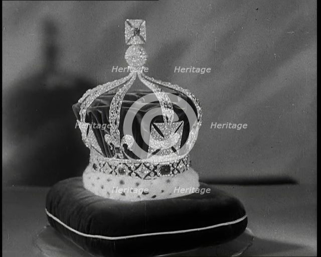 The Imperial Crown of India, 1937. Creator: British Pathe Ltd.