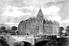 The Imperial Hotel at Great Malvern, 1862. Creator: Unknown