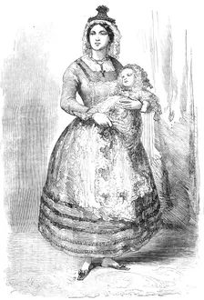 The Imperial Infant and Nurse, 1856. Creator: Unknown