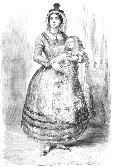 The Imperial Infant and Nurse, 1856.  Creator: Unknown.