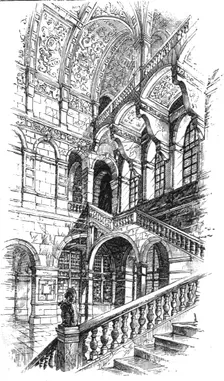 'The Imperial Institute of the United Kingdom , The Colonies, and India; West Staircase to First an Creator: Unknown