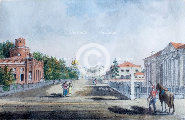 The Imperial Lyceum in Tsarskoye Selo.
