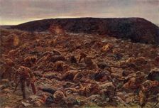 The Imperial Light Horse at Waggon Hill, January 6, 1900 c1900. Creator: Andre & Sleigh