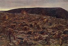 The Imperial Light Horse at Waggon Hill, January 6, 1900 c1900. Creator: Andre & Sleigh