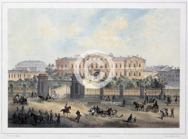 The Imperial Page Corps in Sankt Petersburg.