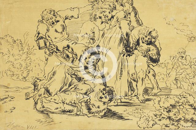 The Imprisonment of Christ. Creator: Leonard Bramer.