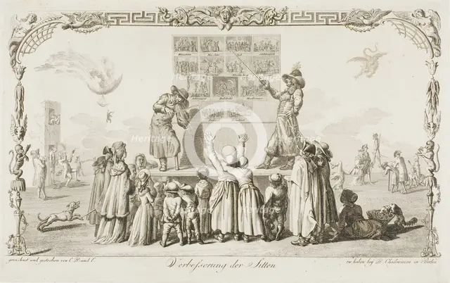 The Improvement of Morals, 1786. Creator: Daniel Nikolaus Chodowiecki.