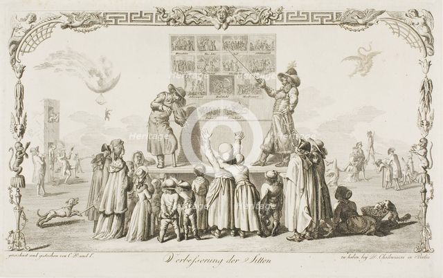 The Improvement of Morals, 1786. Creator: Daniel Nikolaus Chodowiecki.