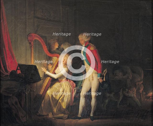 The Improvised Concert, or The Price of Harmony, 1790. Artist: Boilly, Louis-Léopold (1761-1845)