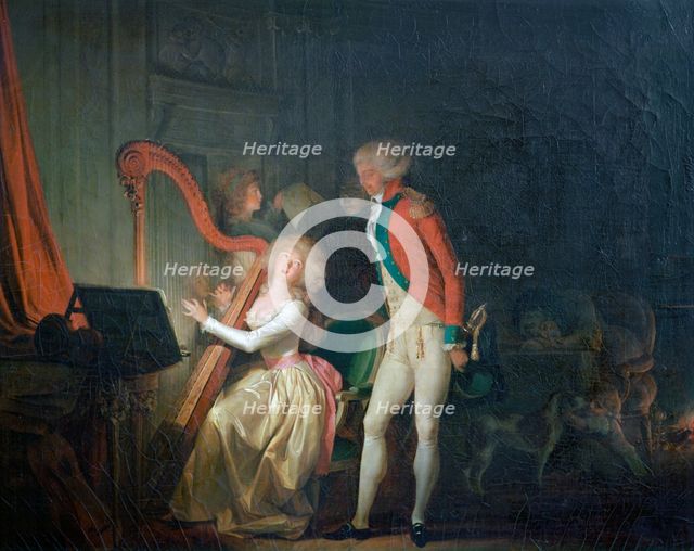 'The Improvised Concert, or The Price of Harmony', 1790. Artist: Louis Leopold Boilly