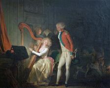 The Improvised Concert, or The Price of Harmony 1790. Artist: Louis Leopold Boilly