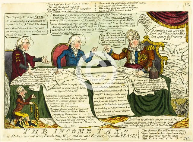 The Income Tax, n.d. Creator: JL Marks.