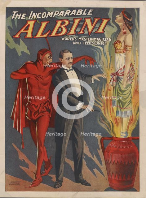 The Incomparable Albini, c1911. Creator: Unknown.