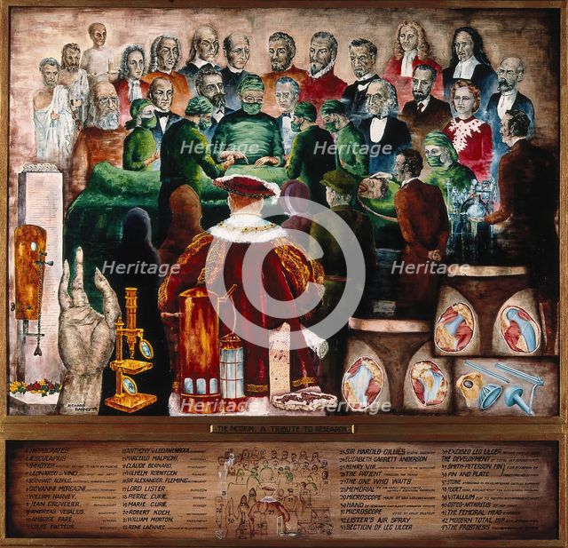 The incision: a tribute to research. Creator: Richard Bannister.