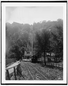 The incline, Mt. Royal Park, Montreal, between 1890 and 1901. Creator: William H. Jackson