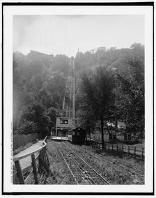 The incline, Mt. Royal Park, Montreal, between 1890 and 1901. Creator: William H. Jackson