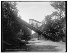 The incline, Mt. Royal Park, Montreal, c1900. Creator: William H. Jackson