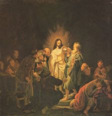The Incredulity of St Thomas, 1634. Creator: Rembrandt Harmensz van Rijn