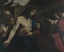 The Incredulity of Saint Thomas, 1621. Artist: Guercino (1591-1666)