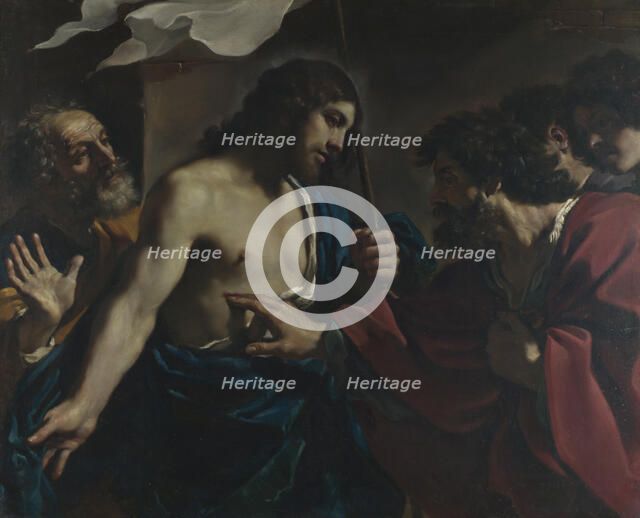 The Incredulity of Saint Thomas, 1621. Artist: Guercino (1591-1666)