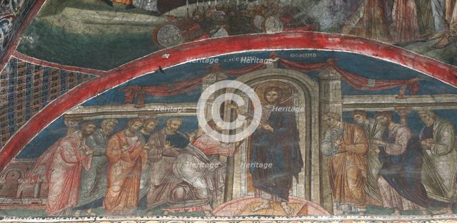 The Incredulity of Saint Thomas, ca 1350. Artist: Anonymous  