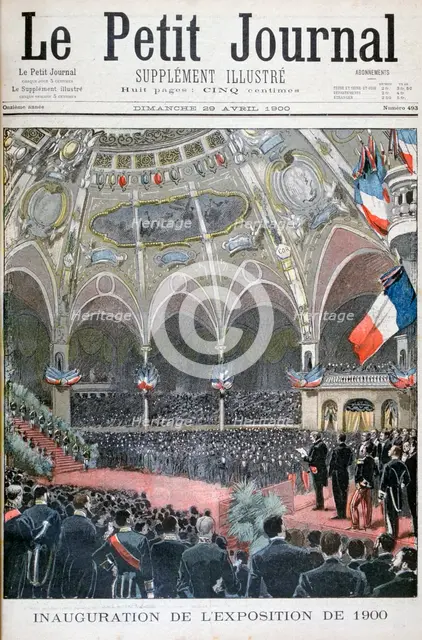 The Inauguration of the Universal Exhibition of 1900. Artist: Unknown
