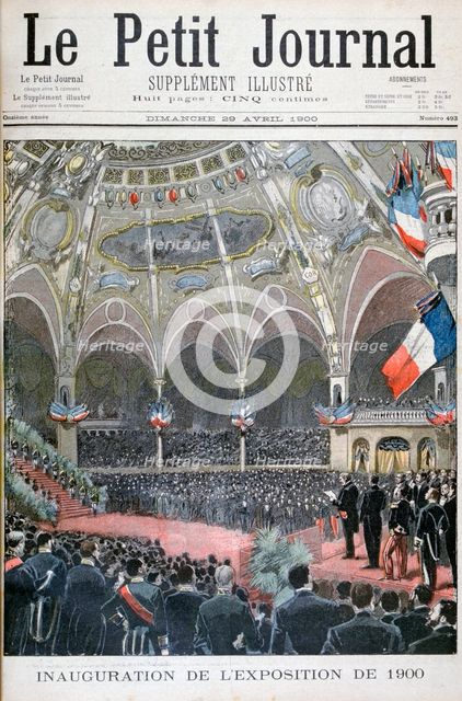 The Inauguration of the Universal Exhibition of 1900. Artist: Unknown