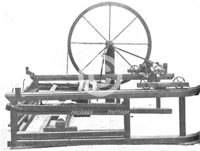 'The Ingenious Spinning Jenny Invented by James Hargreaves',  c1925. Artist: Unknown.