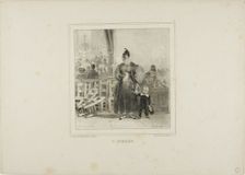 The Ingrate, 1832. Creator: Auguste Raffet