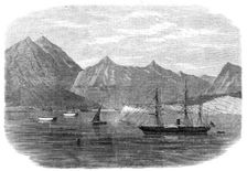 The Indo-European Telegraph: Mussendom Station, Elphinstone Inlet, Persian Gulf, 1865. Creator: Unknown