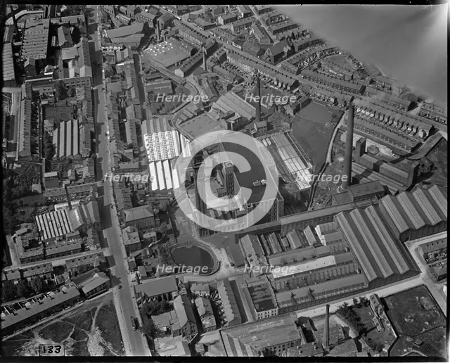 The India Mills (Cotton), Darwen, Lancashire, c1930s. Creator: Arthur William Hobart.