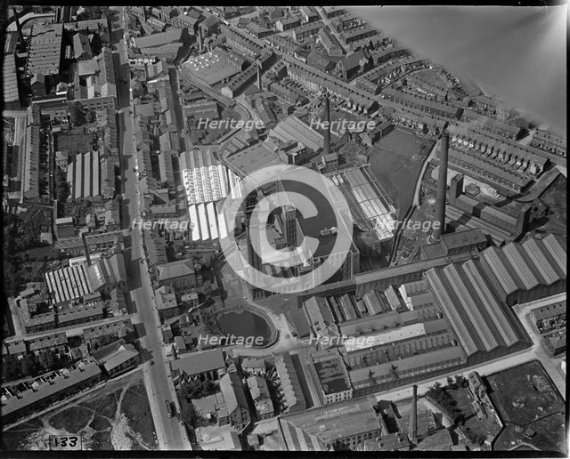 The India Mills (Cotton), Darwen, Lancashire, c1930s. Creator: Arthur William Hobart.
